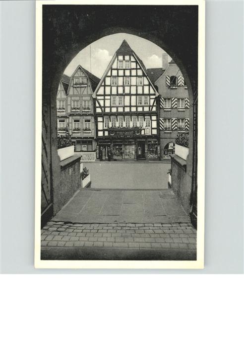 Linz Rhein Fachwerkhäuser