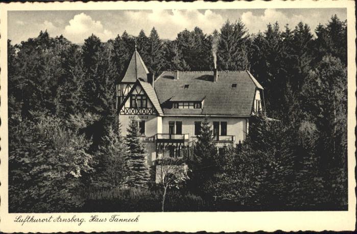 Arnsberg Westfalen Arnsberg Haus Tanneck