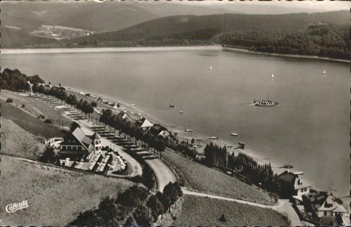 Arnsberg Westfalen Arnsberg Sorpesee Fliegeraufnahme