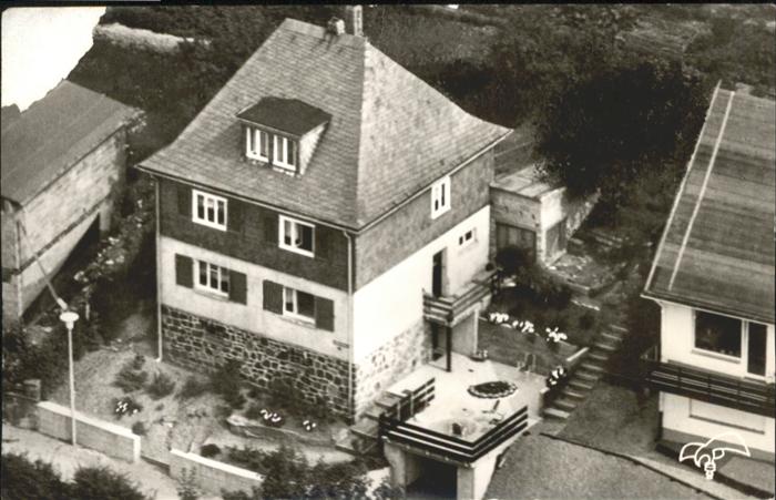 Bigge Fliegeraufnahme Pension Haus Kermer