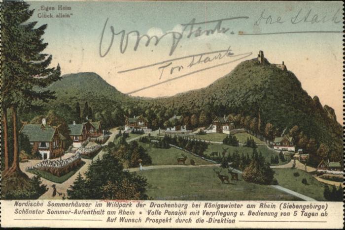 Koenigswinter Schloss Drachenburg Wildpark