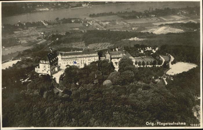 Koenigswinter Fliegeraufnahme Kurhotel Petersberg