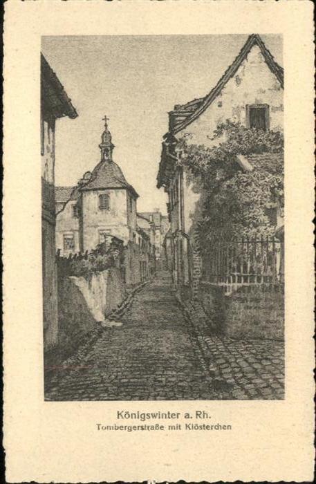 Koenigswinter Tombergerstrasse Klösterchen Nach Origi