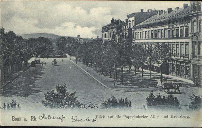 Bonn Rhein Bonn Poppelsdorfer Allee Kreuzberg