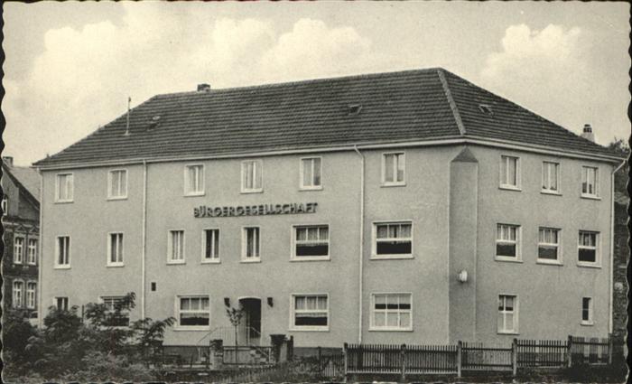 Betzdorf Sieg Gaststätte Bürgergesellschaft *