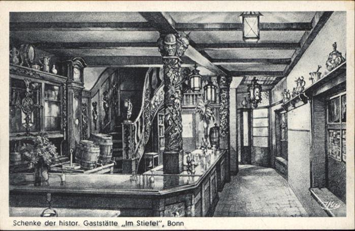 Bonn Rhein Bonn Gaststätte Im Stiefel