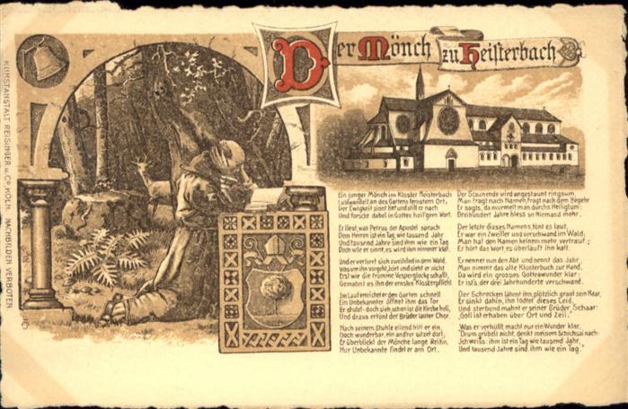 Kloster Heisterbach Mönch