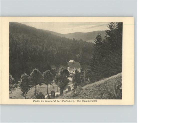 Winterberg Hochsauerland Winterberg Nuhnetal Daubermühle