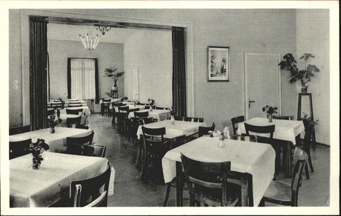 Oberpleis Konstantiahaus Speisesaal