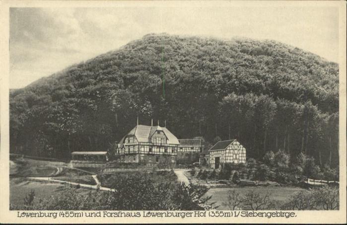 Bad Honnef Löwenburg Forsthaus Löwenburgerhof *