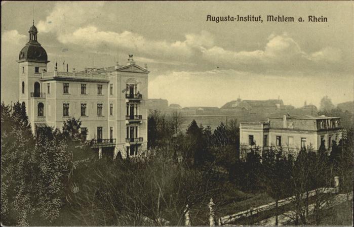 Mehlem Bonn Mehlem Augusta Institut