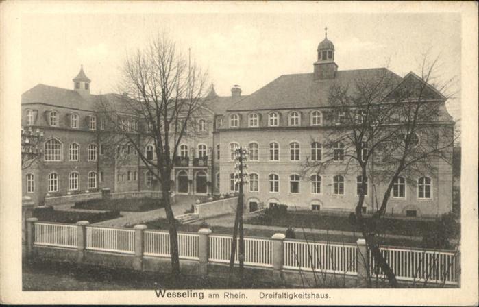 Wesseling Wesseling_Rheinland Dreifaltigkeitshaus