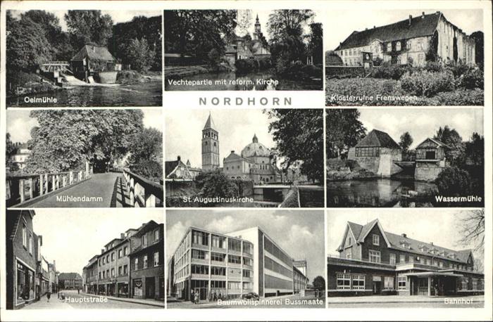 Nordhorn Owlmühle Mühlendamm Hauptstrasse Kloste