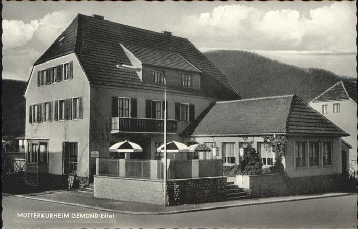 Gemuend Eifel ütterkurhaus *