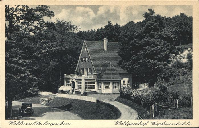 Wiehl Oberbergischer Kreis Wiehl Wald Gasthof Tropfsteinhöhle