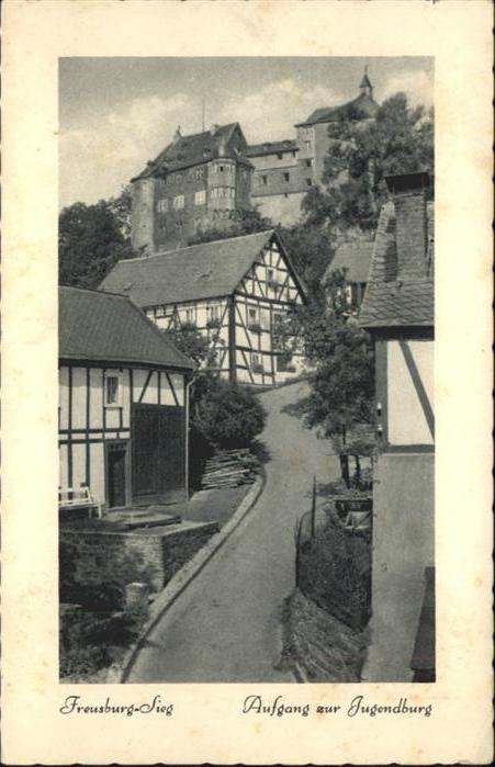 Freusburg Aufgang Jugendburg