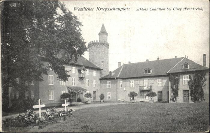 Cirey-sur-Vezouze Schloss Chatillon