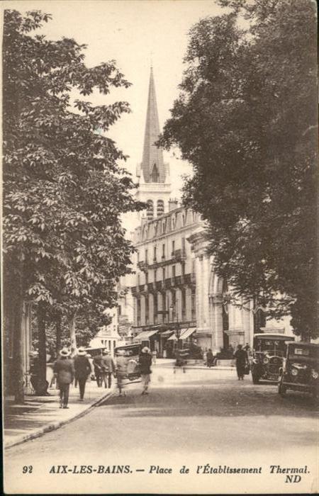 Aix-les-Bains Place Thermal