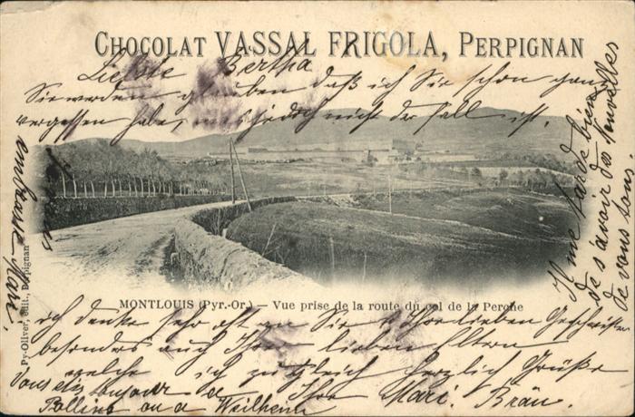 Mont-Louis Montagne Col de la Perche Chocolat Vassal Frigol