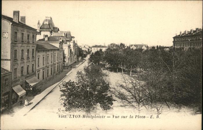 Lyon France Lyon Montplaisir Place