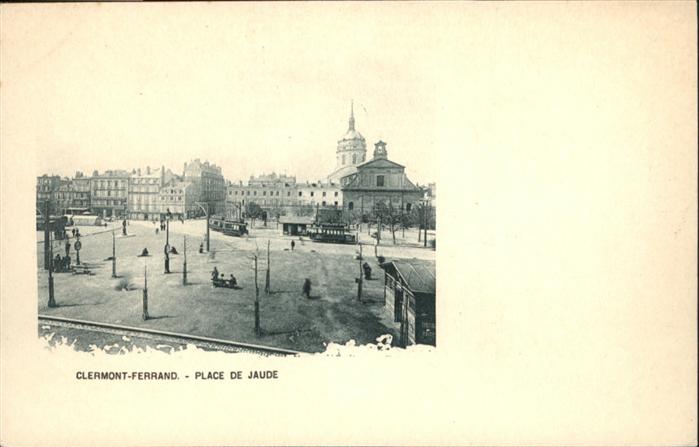 Clermont-Ferrand Place de Jaude Strassenbahn