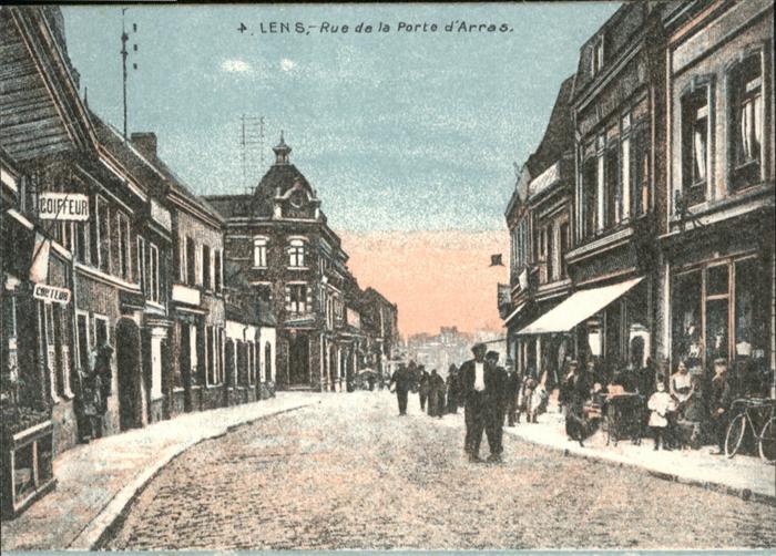 Lens Pas-de-Calais Lens Rue Porte Arras