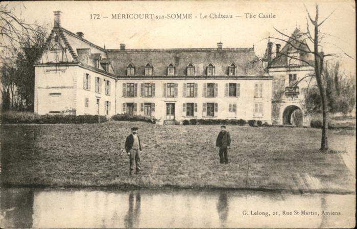 Mericourt-sur-Somme Chateau Castle