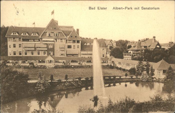 Bad Elster Albertpark Sanatorium