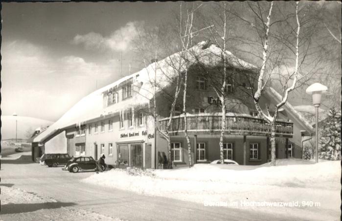 Bernau Schwarzwald Cafe Stoll