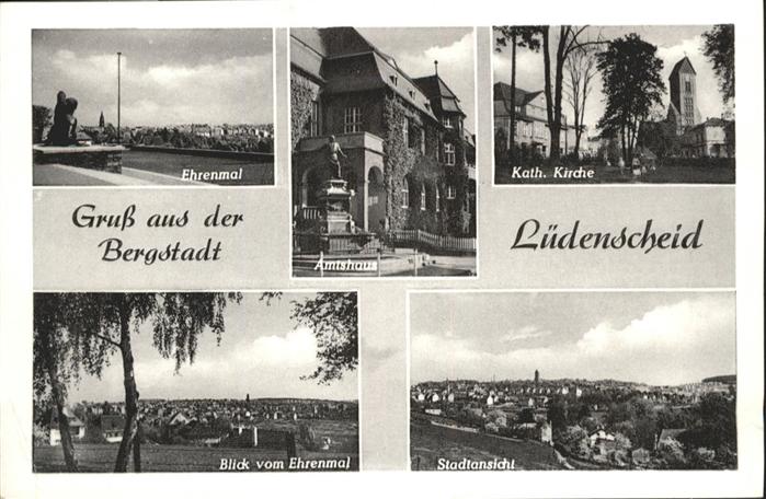 Luedenscheid hrenmal Amtshaus Kirche