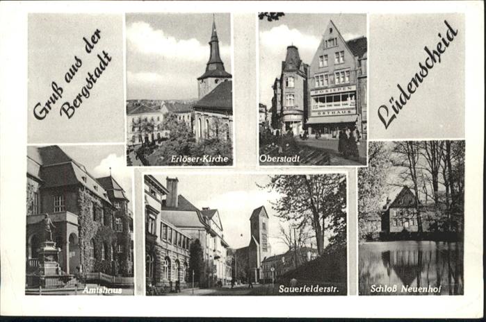 Luedenscheid irche Oberstadt Amtshaus Sauerfeldstras