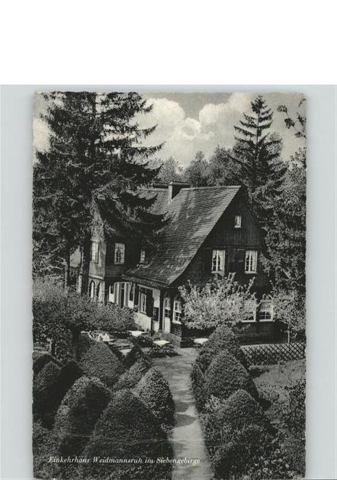 Koenigswinter Einkehrhaus Weidmannsruh