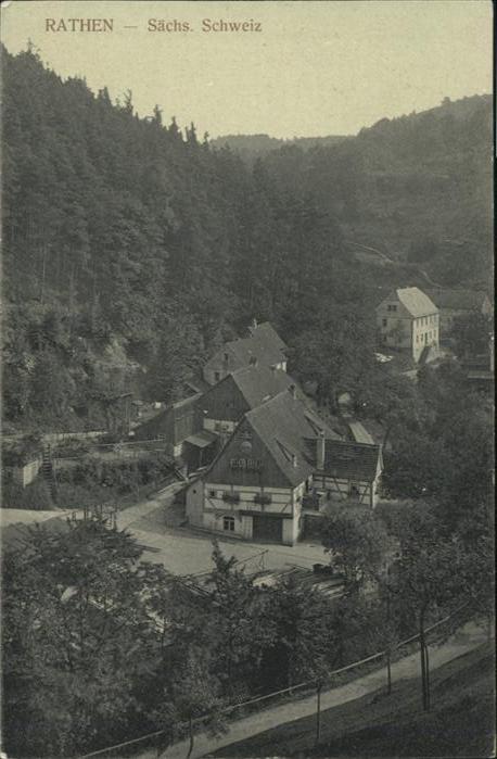 Rathen Saechsische Schweiz Rathen