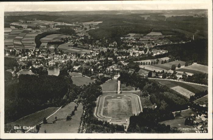Bad Elster Fliegeraufnahme Stadion