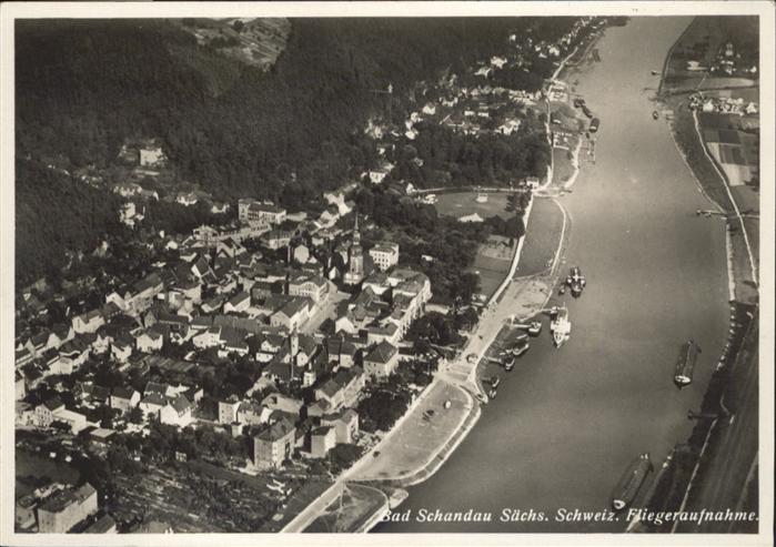 Bad Schandau Fliegeraufnahme