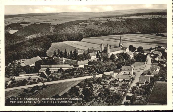 Steinfeld Kall Fliegeraufnahme Salvatorianerkolleg