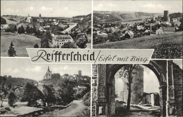 Reifferscheid Eifel Reifferscheid_Schleiden Burg