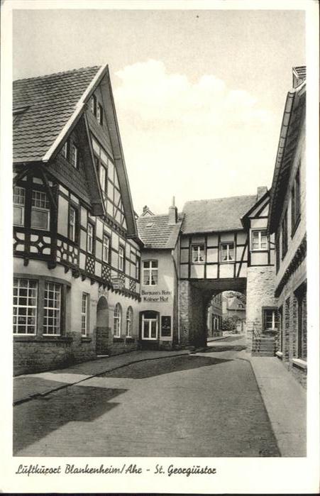 Blankenheim Ahr Blankenheim St Georgiustor