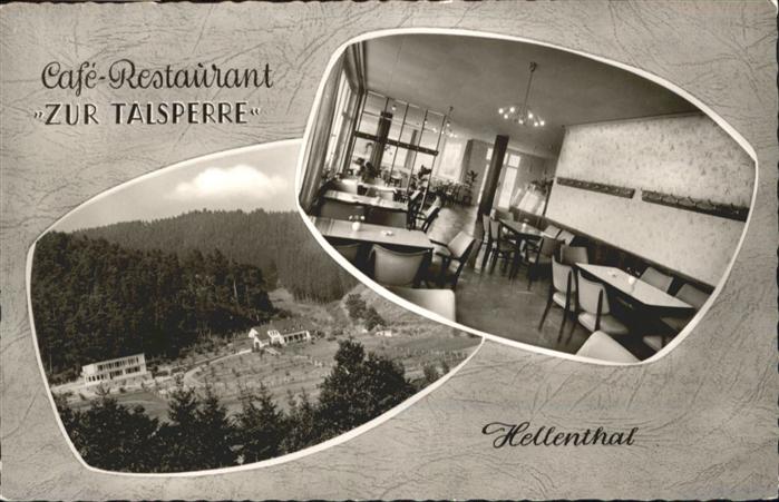 Hellenthal Eifel Hellenthal Cafe Restaurant zur Talsperr