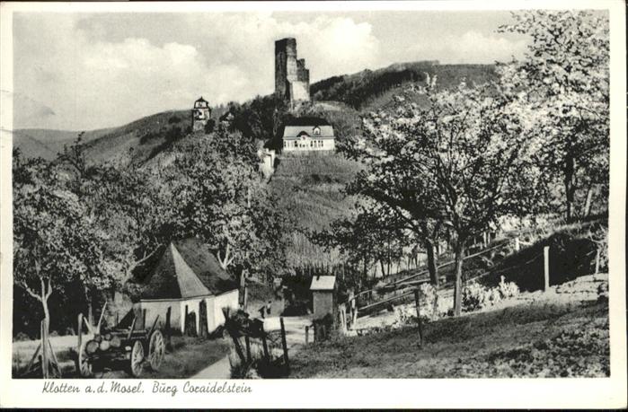 Klotten Burg Coraidelstein