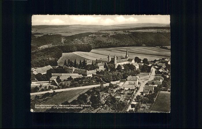 Steinfeld Kall Fliegeraufnahme Salvatorianerkolleg