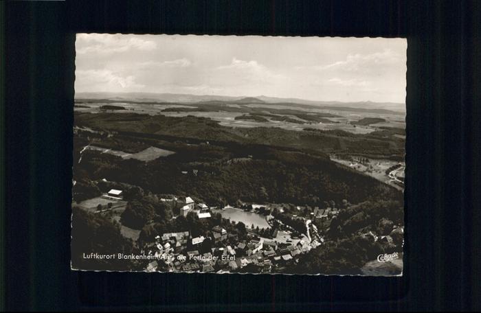 Blankenheim Ahr Blankenheim Fliegeraufnahme