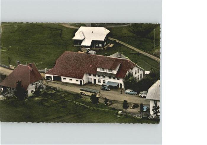 Bernau Schwarzwald Fliegeraufnahme Cafe Stoll