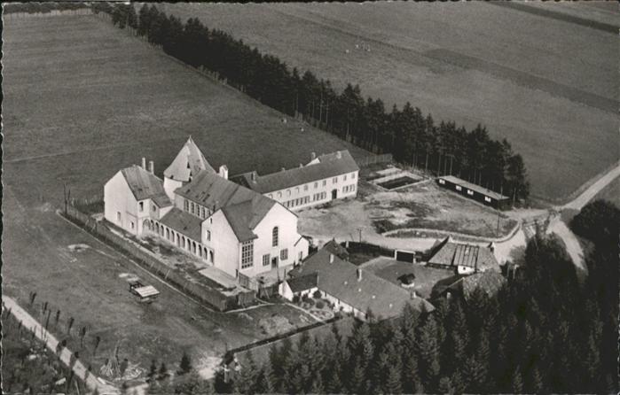 Dahlem Euskirchen Fliegeraufnahme Maria Frieden Trappisti