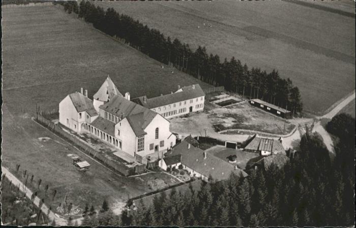 Dahlem Euskirchen Fliegeraufnahme Maria Frieden Trappisti