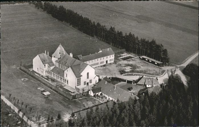 Dahlem Euskirchen Fliegeraufnahme Maria Frieden Trappisti