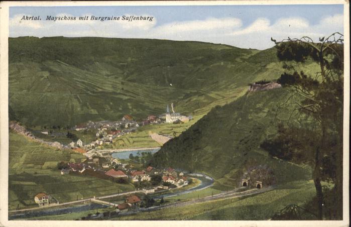 Mayschoss Ahrtal Burgruine Saffenburg