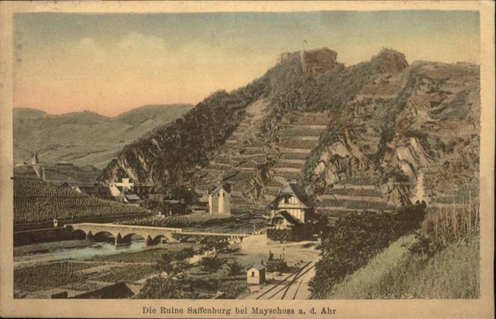 Mayschoss Ruine Saffenburg