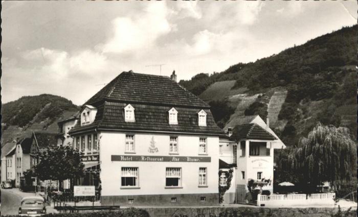 Mayschoss Hotel Restaurant Ahr Blume