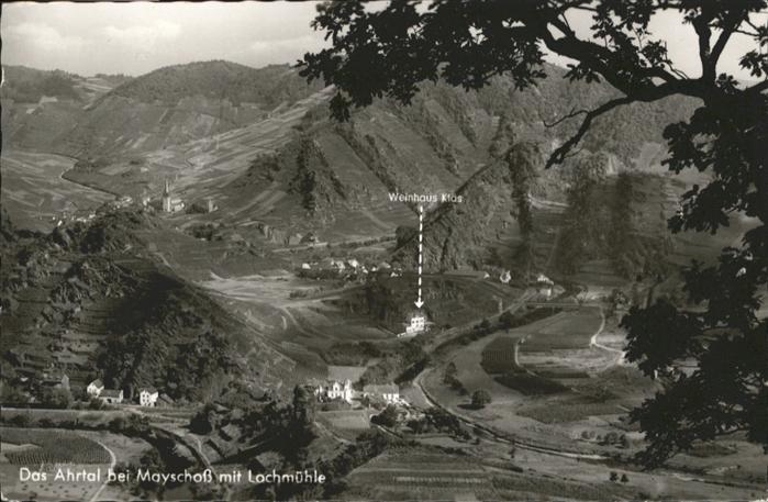 Mayschoss Ahrtal Lochmühle Weinhaus Kläs x